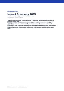 Impact Summary 2025