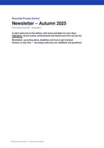 Newsletter – Autumn 2025